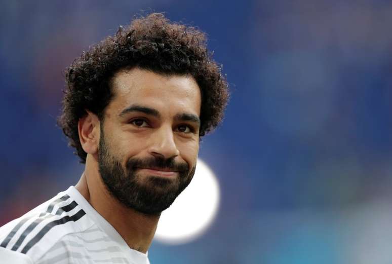 Atacante egípcio Mohamed Salah 