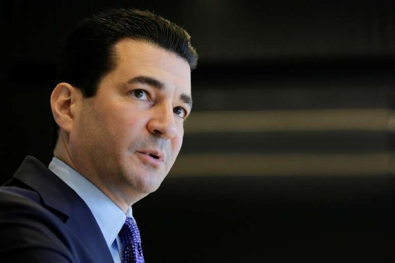 Scott Gottlieb, comiss&aacute;rio da FDA, ag&ecirc;ncia reguladora de medicamentos e alimentos dos EUA, durante entrevista &agrave;  Reuters
10/10/2017 REUTERS/Eduardo Munoz 
