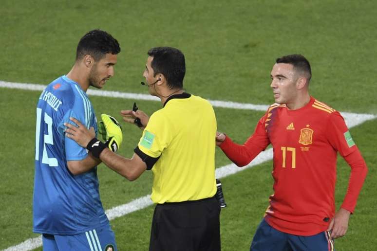 Atacante marcou o gol salvador da Espanha contra Marrocos (Foto: OZAN KOSE / AFP)