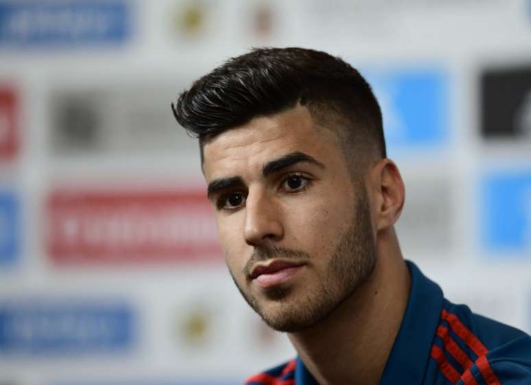 Asensio entrou no segundo tempo contra Marrocos (Foto: PIERRE-PHILIPPE MARCOU / AFP)