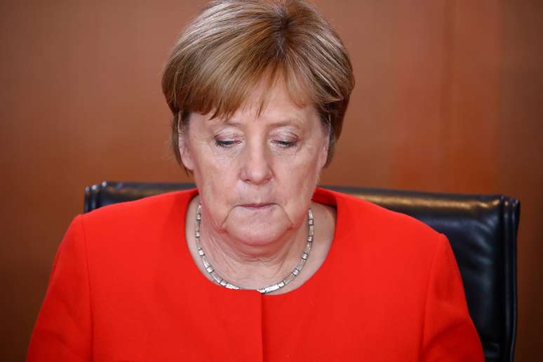 Chanceler alemã, Angela Merkel, em Berlim 27/06/2018 REUTERS/Hannibal Hanschke