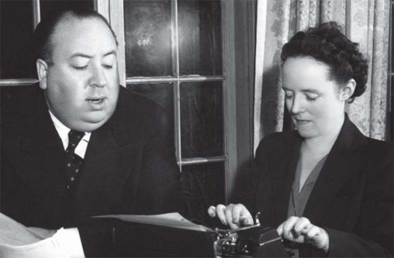 Alfred Hitchcock e Alma Reville (Foto: Reprodução)