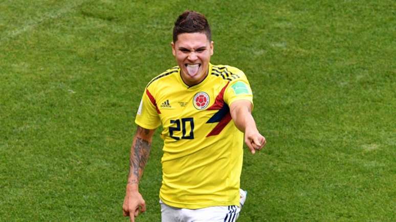 Assim como James, Quintero pode ser mais um colombiano reforçando o Real no pós-Copa (AFP/MLADEN ANTONOV)