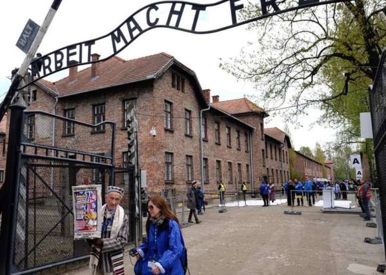 Campo de concentração em Auschwitz, na Polônia