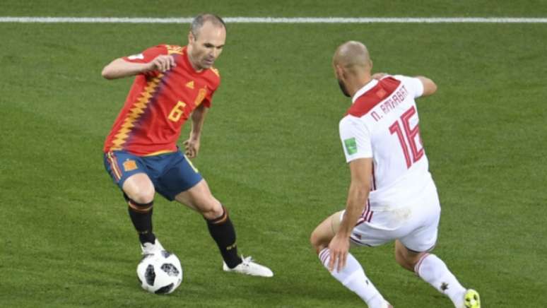 Iniesta é um dos destaques da Espanha nesta Copa do Mundo