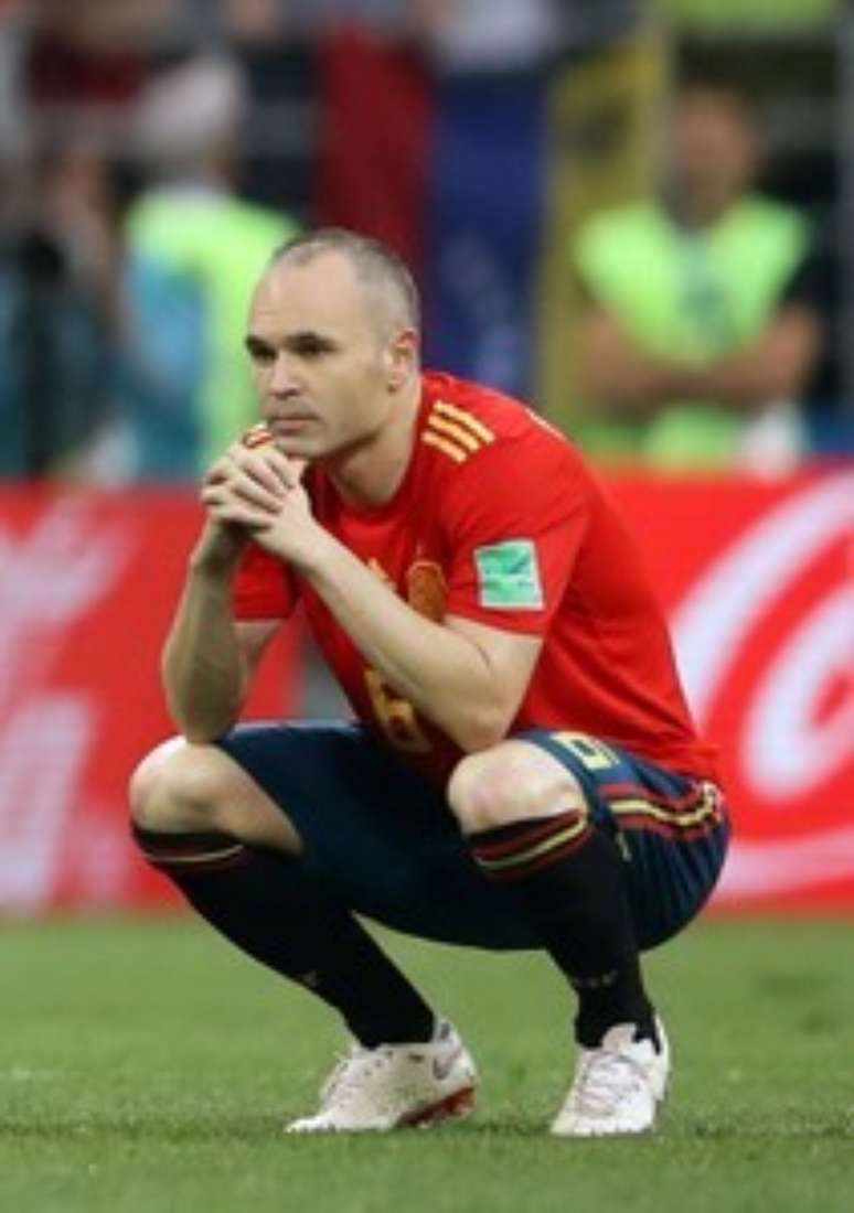 Iniesta lamenta derrota da Espanha
 1/7/2018    REUTERS/Carl Recine