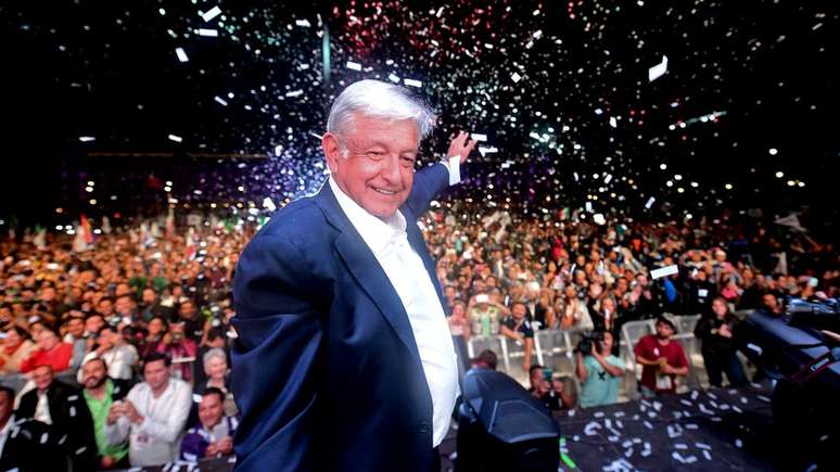 Andrés Manuel López Obrador, presidente eleito do México, já era apontado como favorito na campanha, mas venceu com margem ainda maior