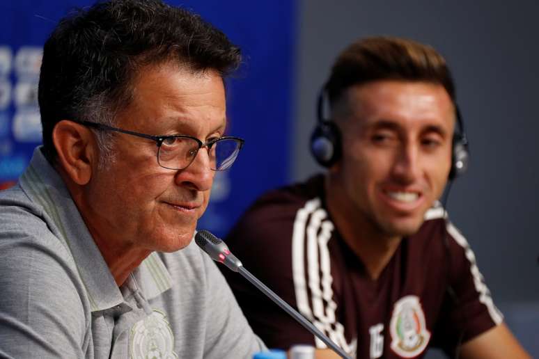O técnico do México, Juan Carlos Osorio