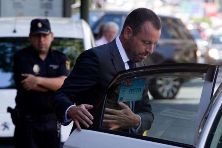 O ex-presidente do Barcelona, Sandro Rosell