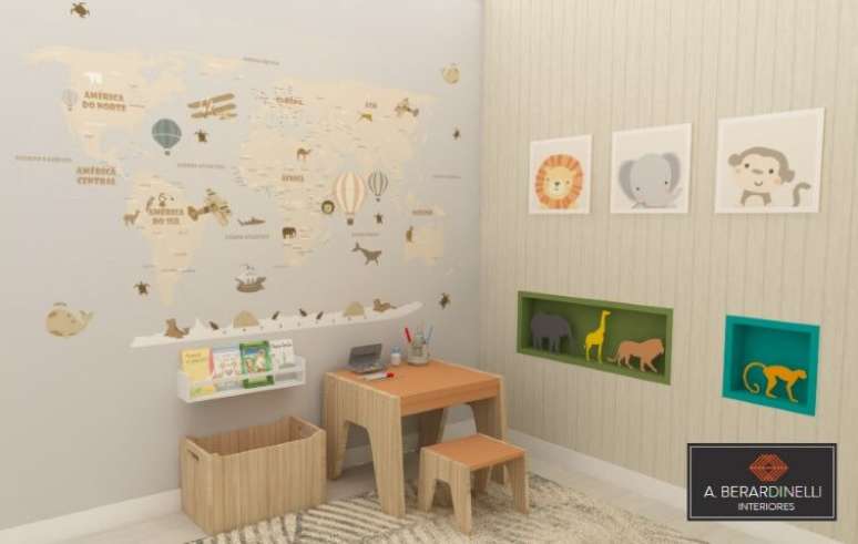 72. Mesa e banco baixos. Projeto de Aberardinelli Interiores