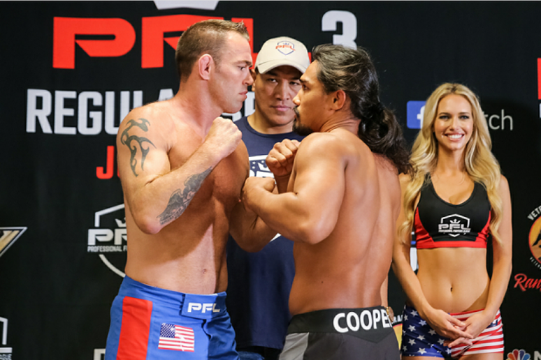 Ex-lutador do UFC, o experiente Jake Shields fará a luta principal do evento contra Ryan Cooper III (Foto: PFL)