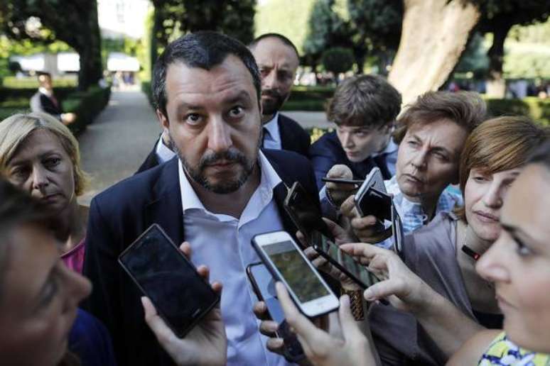 Matteo Salvini endureceu políticas da Itália para refugiados