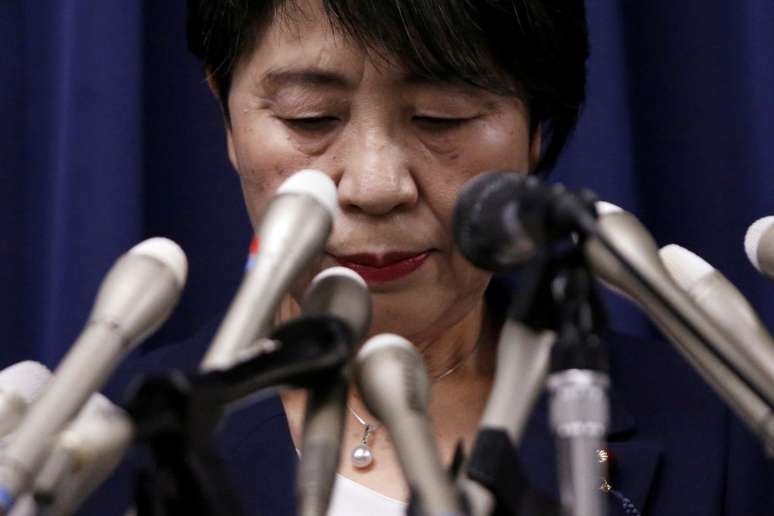 Ministra da Justiça do Japão, Yoko Kamikawa 06/07/2018 REUTERS/Issei Kato