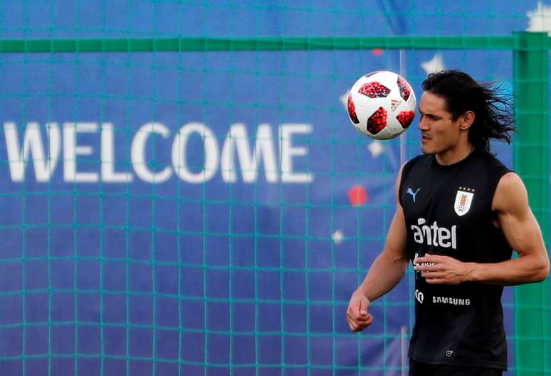 Atacante uruguaio Edinson Cavani 05/07/2018  REUTERS/Carlos Barria