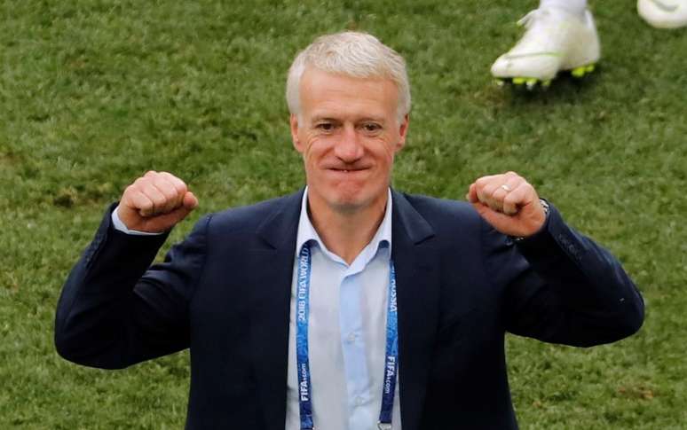 O técnico da França, Didier Deschamps