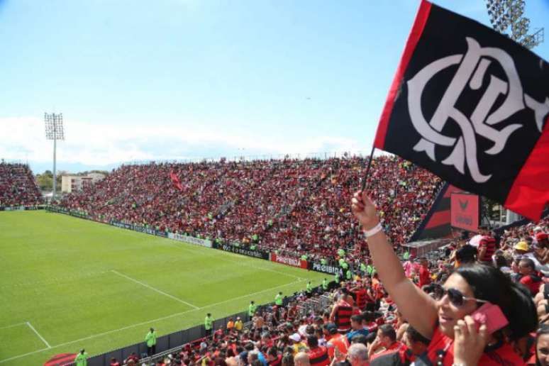 Estádio foi adotado pela torcida em 2017 (Foto: Gilvan de Souza / Flamengo)