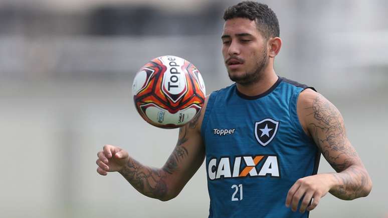 Leandro Carvalho teve pouca participação na equipe de General Severiano (Vitor Silva/SSPress/Botafogo)