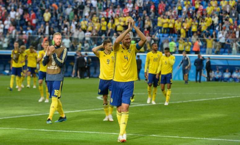 Granqvist já soma dois gols nesta Copa do Mundo (Foto: Olga Maltseva / AFP)