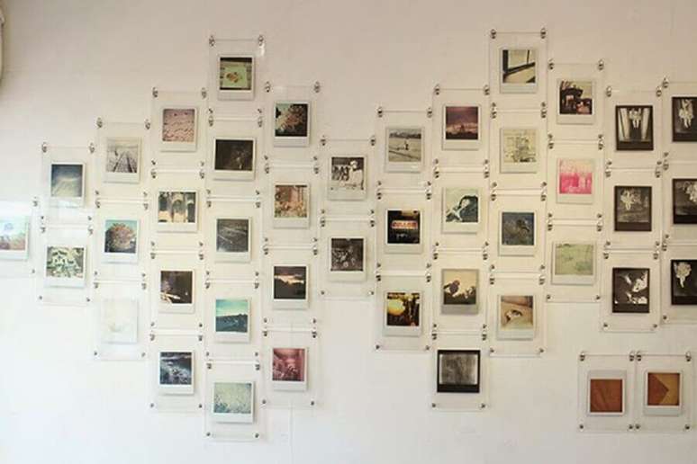 44. Painel de fotos simples