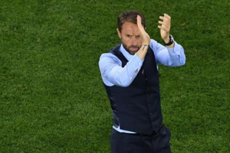 Gareth Southgate é o técnico da Inglaterra