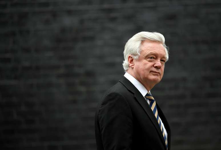 Ex-ministro brit&acirc;nico para o Brexit, David Davis, em Londres 29/01/2018 REUTERS/Toby Melville