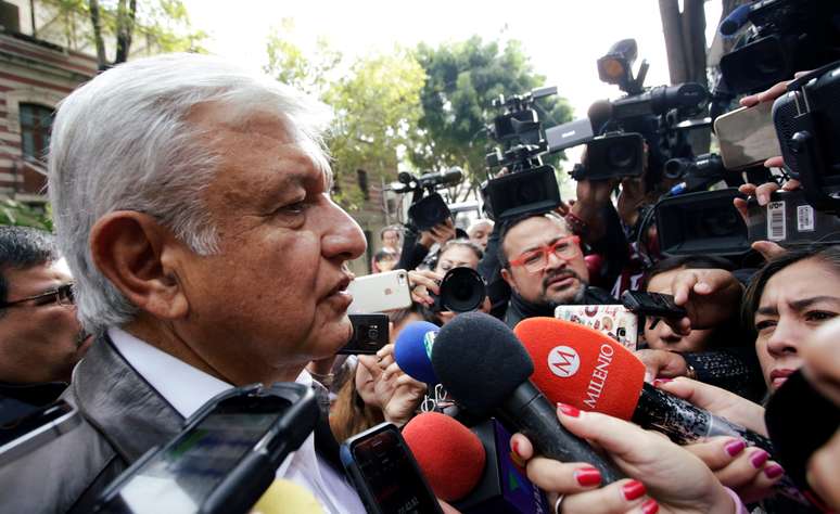 López Obrador dá entrevista no México 7/7/2018 REUTERS/Daniel Becerril 
