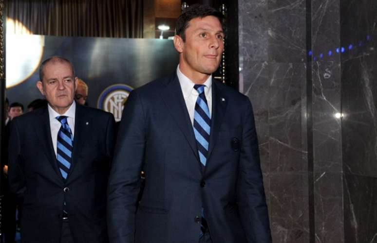 Zanetti elogiou os dois atacantes da Inter de Milão (Foto: AFP)