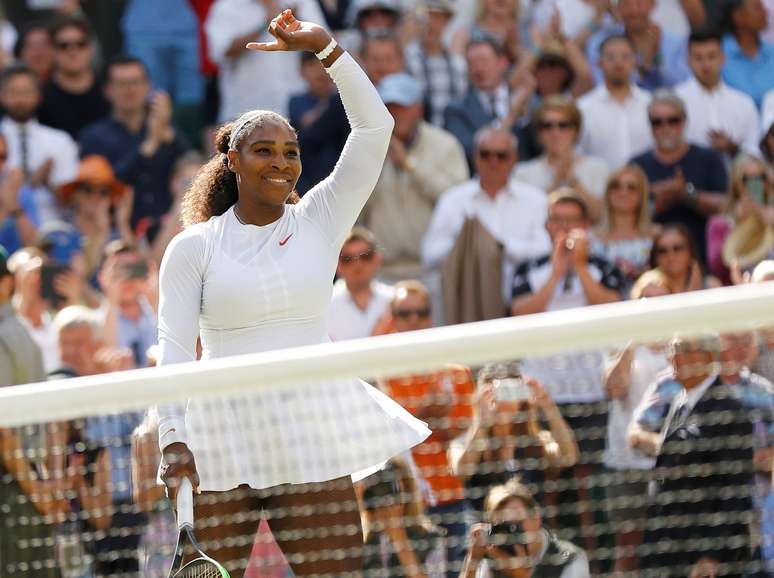 Serena garantiu uma vaga nas semifinais do torneio britânico