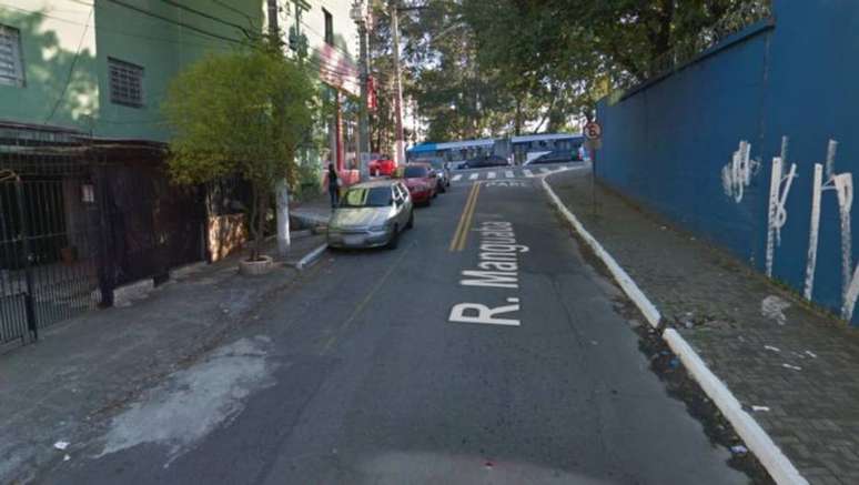 O suspeito detido por policiais militares na rua Manguaba, Cidade Ademar, zona sul da capital, e encaminhado à delegacia