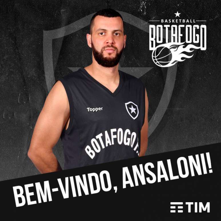 Ralfi Ansaloni é o novo reforço do Botafogo (Reprodução/Twitter)