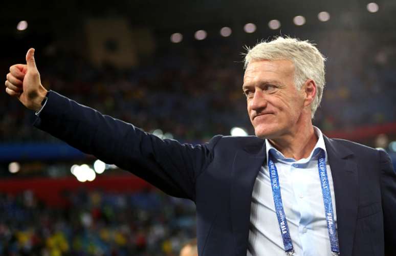 Deschamps ganhou a Copa de 1998 e a Eurocopa de 2000 como capitão da seleção francesa