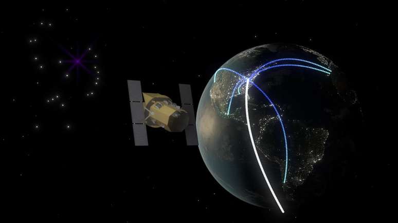 Telescópios de espectroscopia nuclear e observações de raio-X e ultravioleta foram usados para identificar a origem da partícula