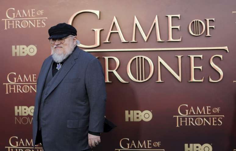 O co-produtor executivo e autor dos livros George R.R. Martin durante estreia da temporada de "Game of Thrones" em San Francisco, na Calif&oacute;rnia
23/03/2018
REUTERS/Robert Galbraith