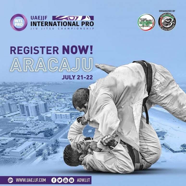 Etapa de Aracaju do International Pro da UAEJJF/FBJJ acontecerá nos dia 21 e 22 de julho (Foto: Divulgação)