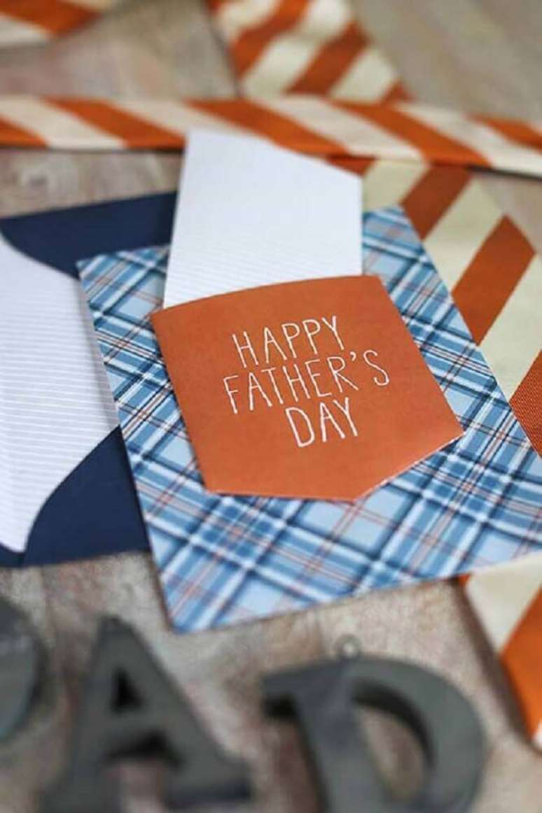 17. Cart&otilde;es personalizados para dia dos pais s&atilde;o presentes super carinhosos e que todos os pais adoram