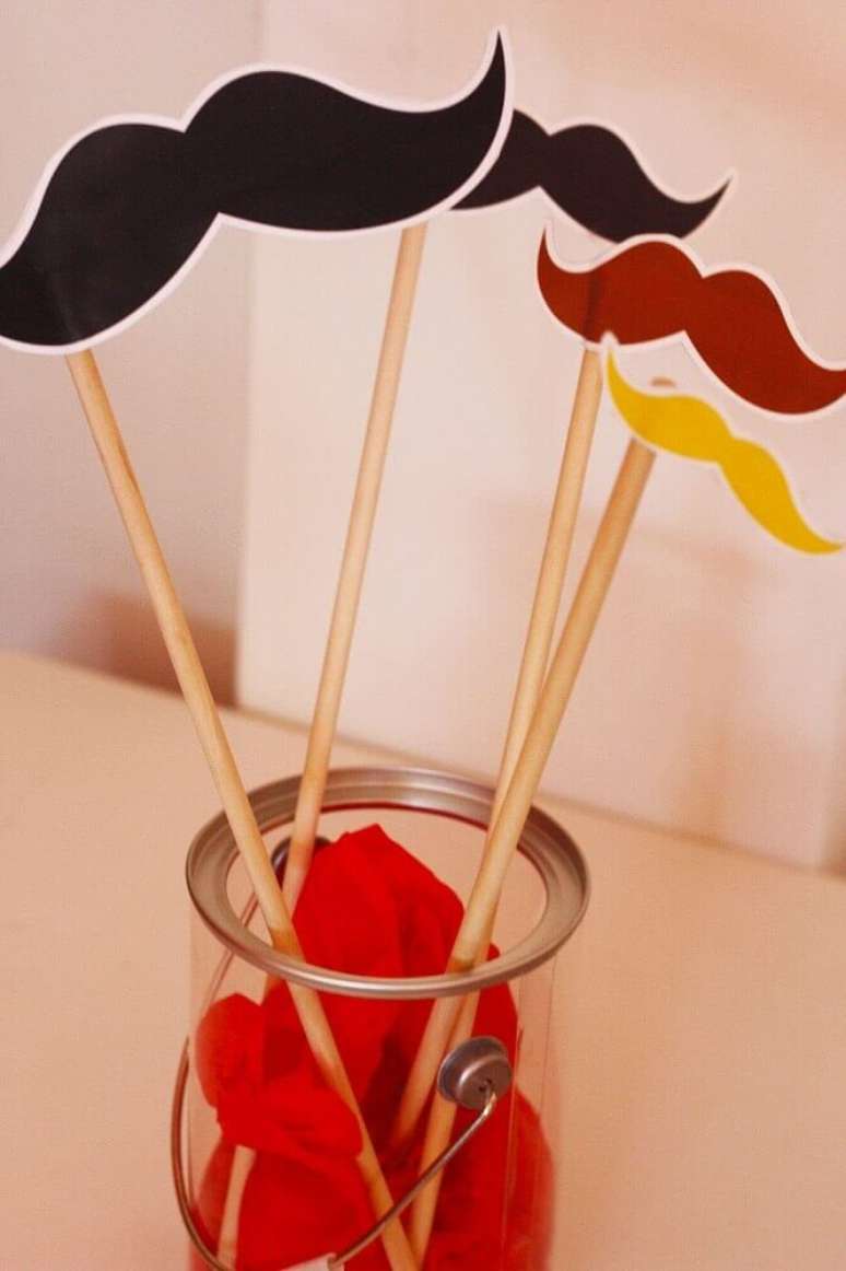 23. Decora&ccedil;&atilde;o simples para dia dos pais