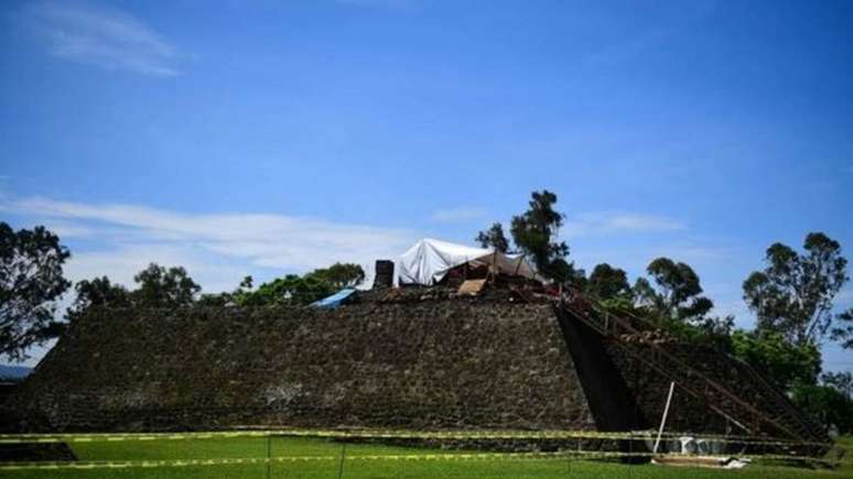 Segundo arqueóloga, terremoto de magnitude 7,1 que atingiu o México em setembro causou danos consideráveis a Teopanzolco