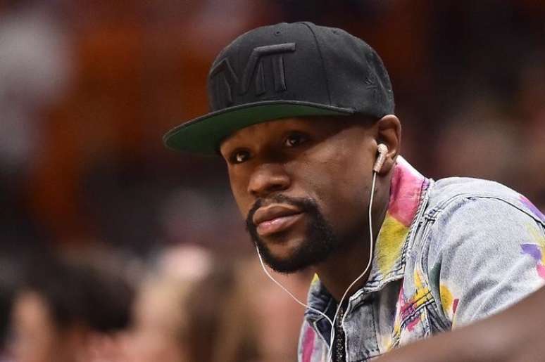 Boxeador norte-americano Floyd Mayweather  11/04/2018 Jasen Vinlove-USA TODAY Sports