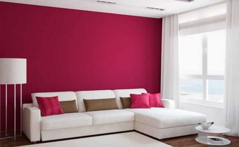 4- As cores  para sala podem provocar a sensação de profundidade no ambiente.