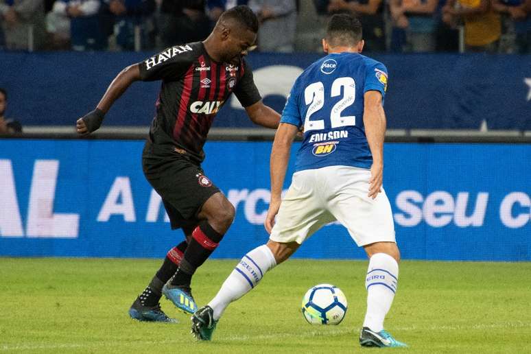 Confira as fotos de Cruzeiro x Atlético-PR pelas oitavas de final da Copa do Brasil