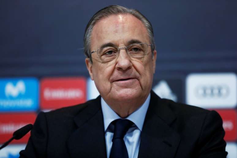 Presidente do Real Madrid, Florentino P&eacute;rez 31/05/2018 REUTERS/Juan Medina