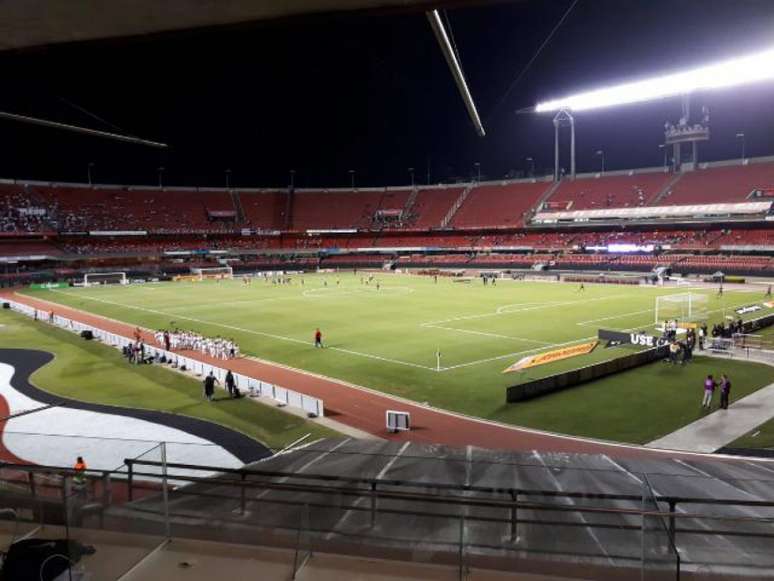 Clássico contra o Corinthians, na noite deste sábado, será o primeiro jogo no Morumbi após a Copa (William Correia)