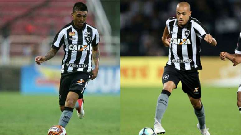 Kieza é o presente e Roger o passado da camisa 9 do Botafogo. Quem vai se dar melhor nesta quarta-feira?