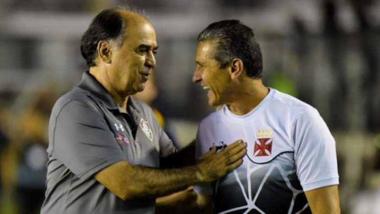 Marcelo Oliveira, durante a partida (Foto: Thiago Ribeiro/AGIF)