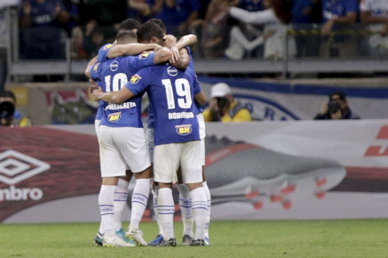 Cruzeiro comemora após vitória sobre o América-MG