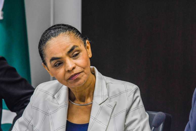 Marina Silva participa de encontro com empresários, entidades e apoiadores durante visita à Federação das Indústrias do Estado de Santa Catarina (Fiesc), em Florianópolis (SC)