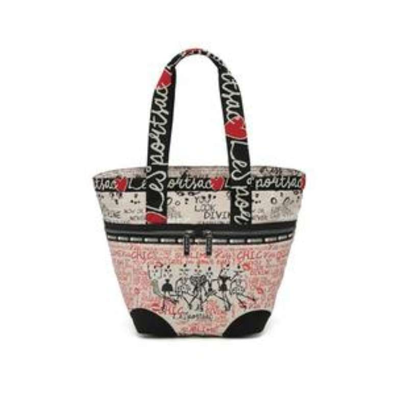 Uma das bolsas tote da coleção de Alber Elbaz para a LeSportsac