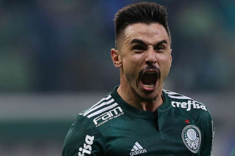 Willian é vice-artilheiro do Palmeiras em 2018 com 14 gols, um a menos que Borja - FOTO: Cesar Greco/Palmeiras