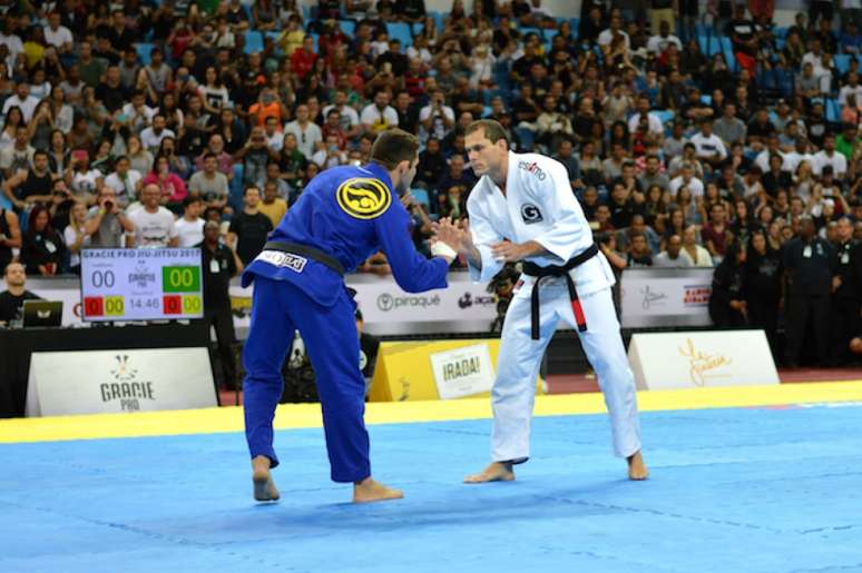 Primeira edição do Gracie Pro contou com Marcus Buchecha Vs Roger Gracie(FOTO: Divulgação / Gracie Pro)