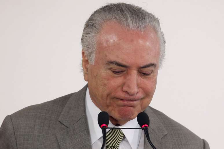 O presidente da República, Michel Temer, rejeitado nas campanhas